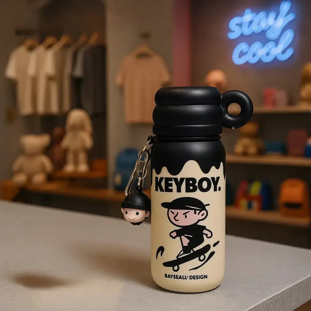 Keyboy Streetstyle Thermo Bottle – Stylish & Durable - Clarify.pk