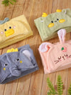 Kids Hooded Bathrobe Animal Design Cozy & Cute - Clarify.pk