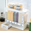 6 in 1 Rice Dispenser with Multi-Compartment Storage - Clarify.pk