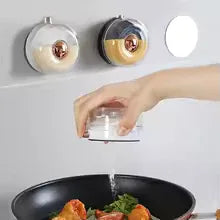 Kitchen Magnetic Spice Jar - Wall Mounted