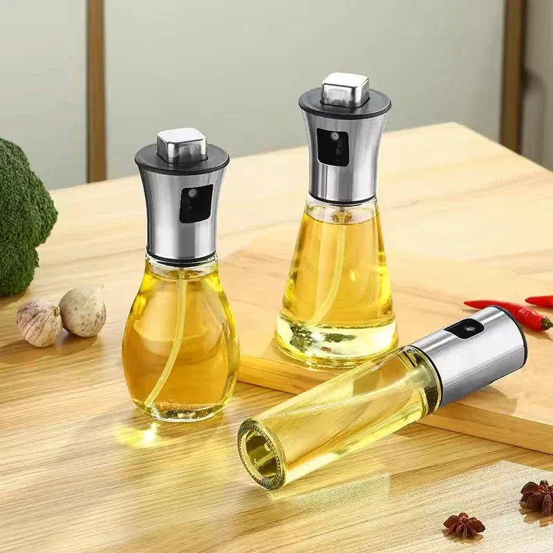 Kitchen Oil Sprayer for Cooking & Spice Shaker
