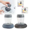 Kitchen Soap Dispensing Brush for Easy Cleaning - Clarify.pk