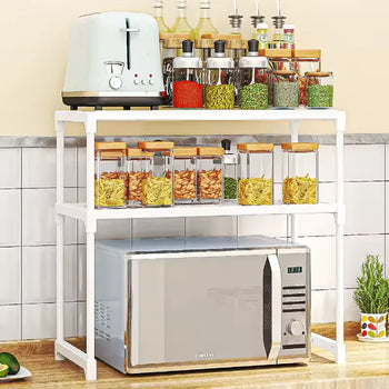 Kitchen Storage Rack Organizer for oven - Clarify.pk