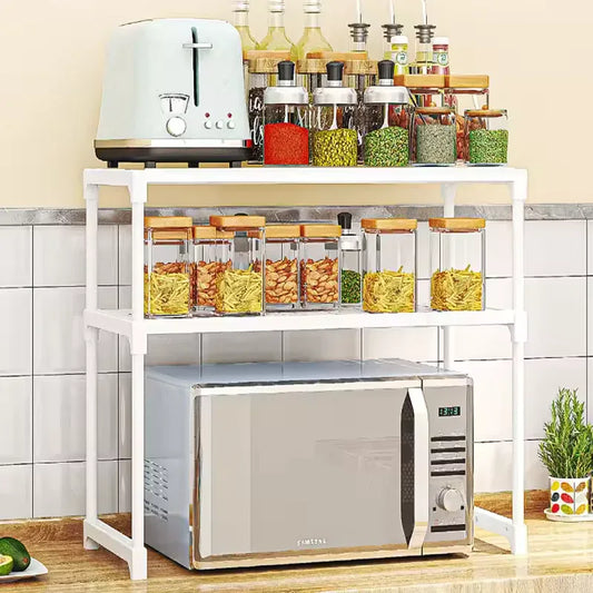 Kitchen Storage Rack Organizer for oven - Clarify.pk