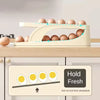 Scrolling Egg Holder Storage box 15-Egg Rack - Clarify.pk