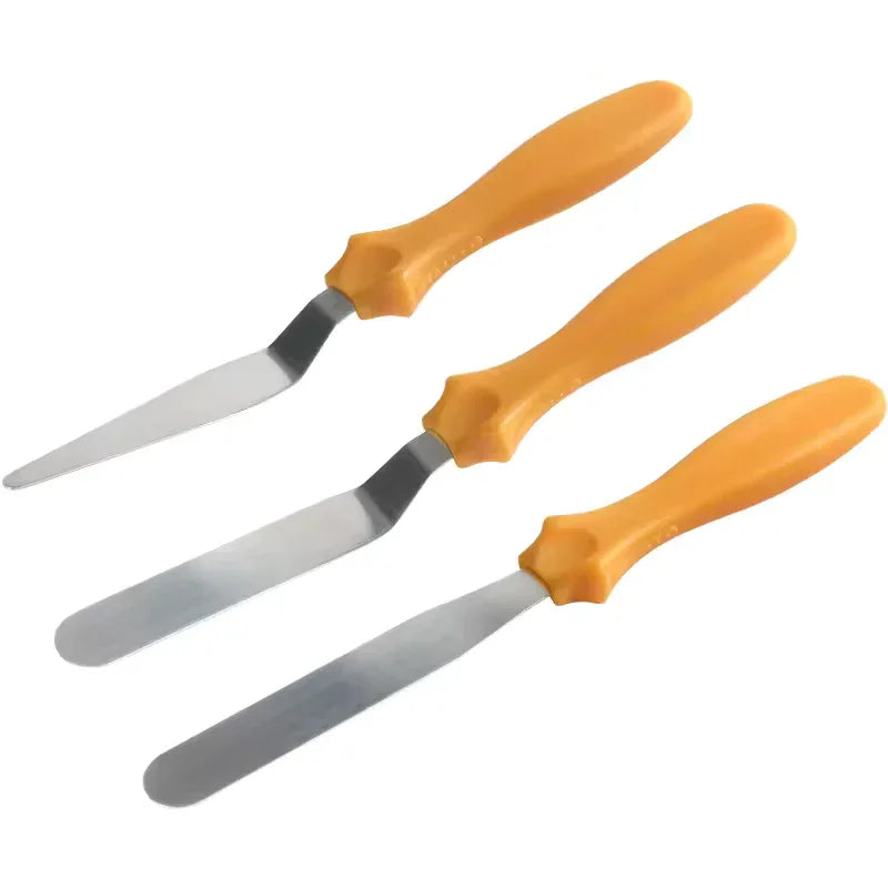 Cake Spatula 3 Piece Set - Durable Kitchen Tool