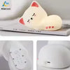 Soft Silicone Cat LED Lamp Night Light - Clarify.pk