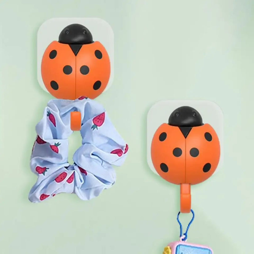 Ladybug Magic Seamless Wall Mount Hooks
