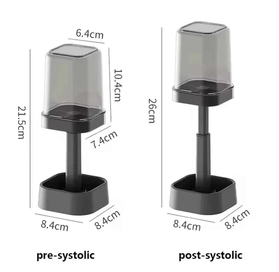 Lamp Shaped Toothbrush Holder Storage Case for Bathroom Organization - Clarify.pk