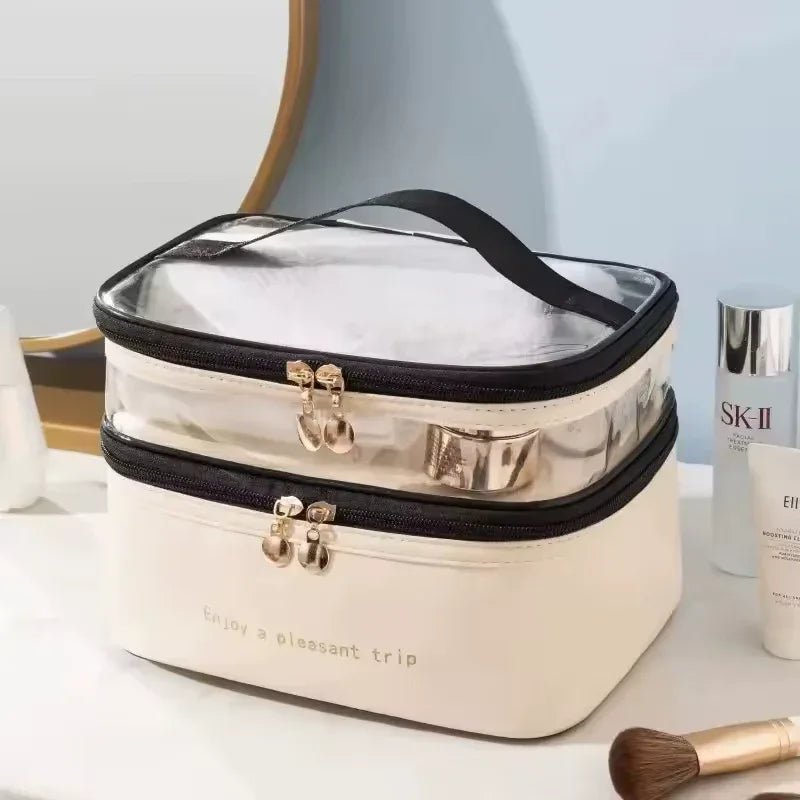 Large Capacity Makeup Organizer Travel Bag