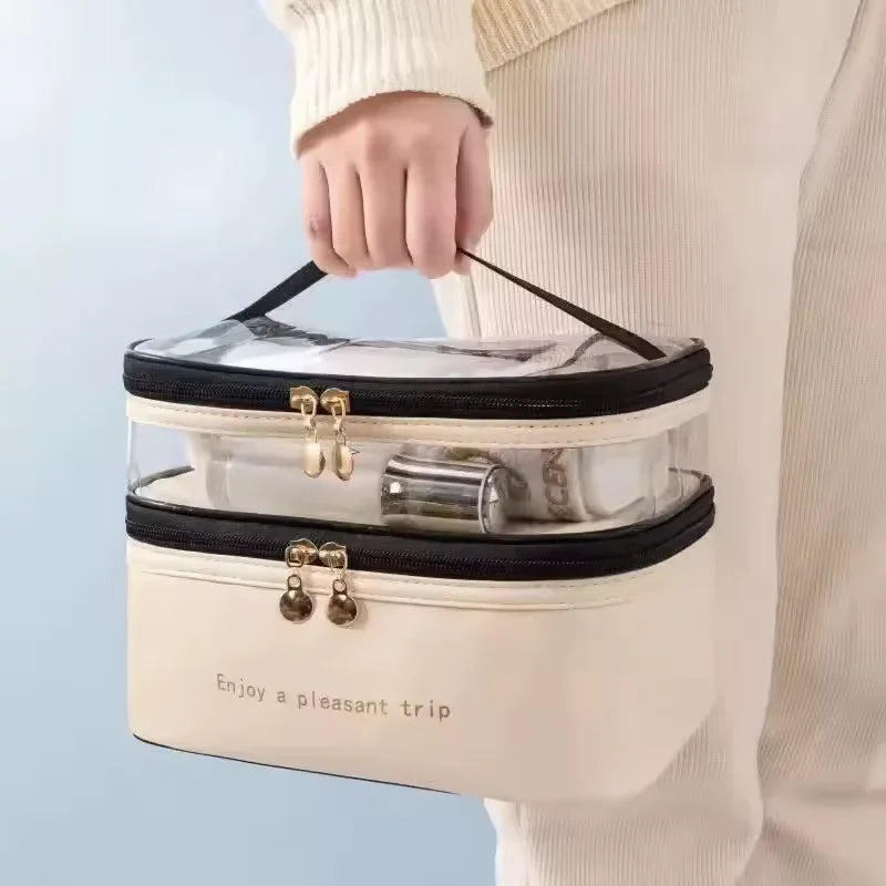Large Capacity Makeup Organizer Travel Bag