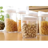 5 Pieces Set Large Capacity Storage Jars for Pantry - Airtight Set - Clarify.pk