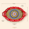 Large Kebab & Mandi Serving Platter – 18 × 11 Inch