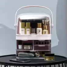 Large Makeup Organizer Box Desktop Storage