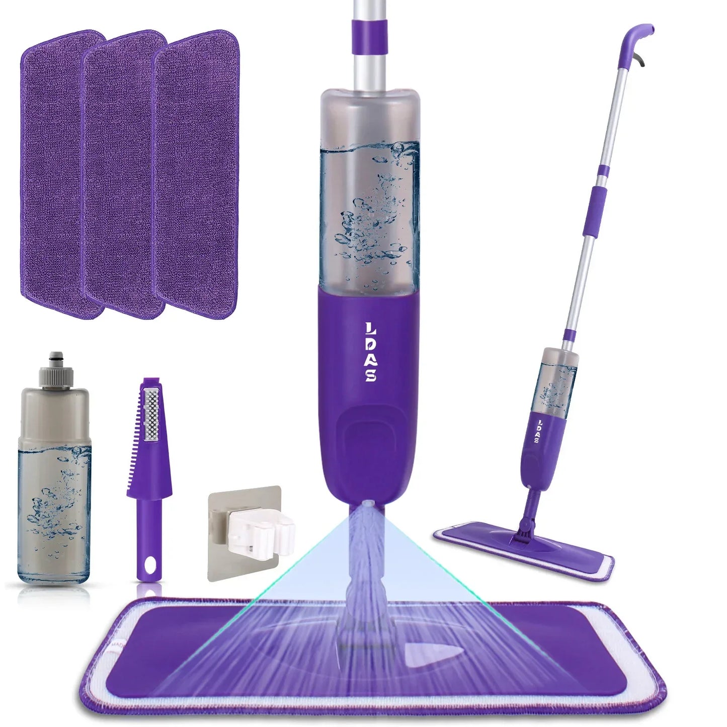 Spray Mop for Tiles and Wood Floors - Dual Use - Clarify.pk