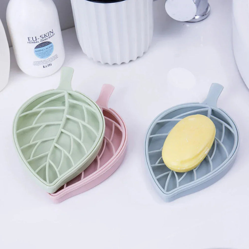 Leaf Shape Soap Dish – Stylish & Durable Holder