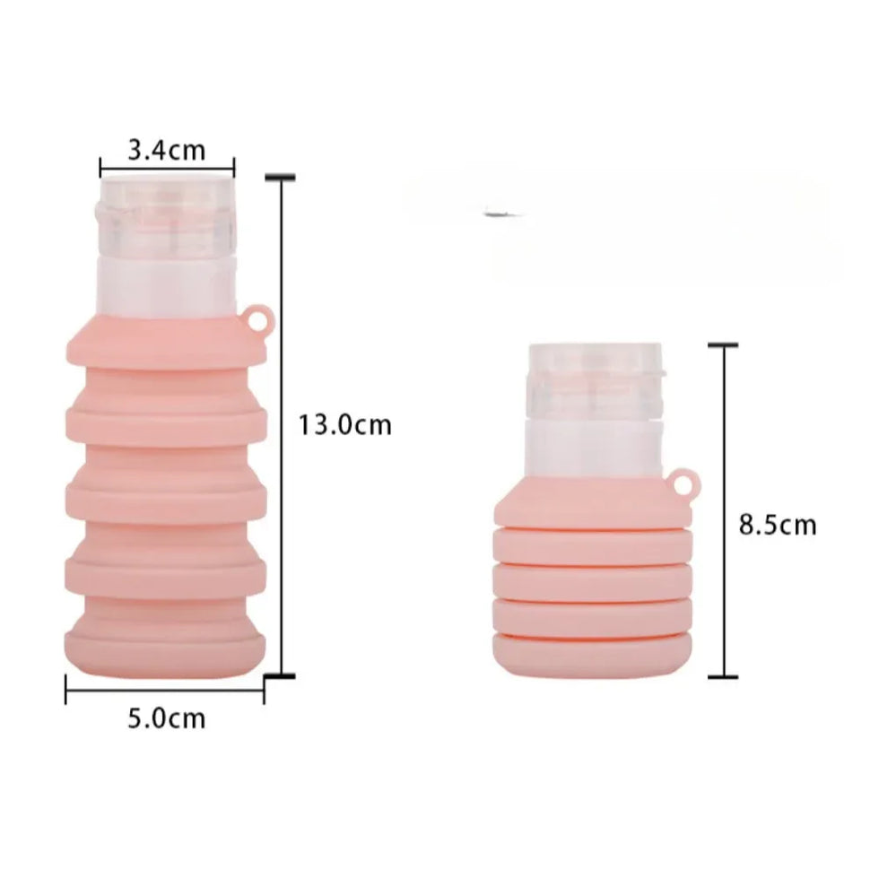 Leakproof Refillable Shampoo Bottle - Portable - Clarify.pk