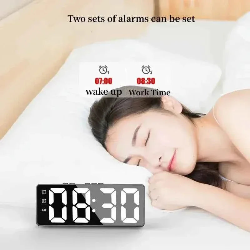 LED Digital Alarm Clock for Home Use - Clarify.pk