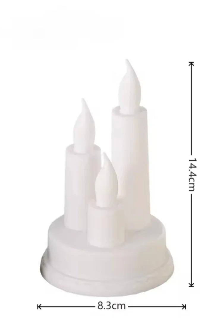 LED Flameless Candle for Home Decor Set - Clarify.pk