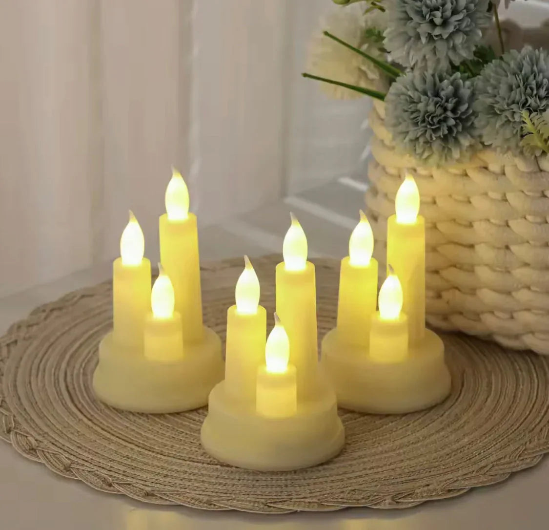 LED Flameless Candle for Home Decor Set - Clarify.pk