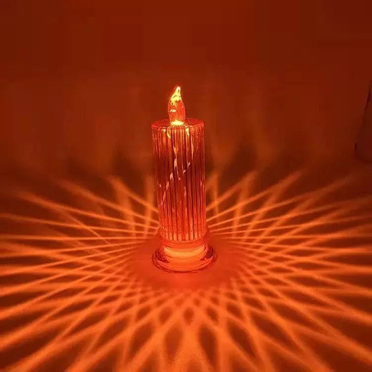 LED Flameless Candle Lamp - Elegant Home Decor - Clarify.pk