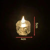 LED Flameless Candle Lights - Safe & Decorative - Clarify.pk