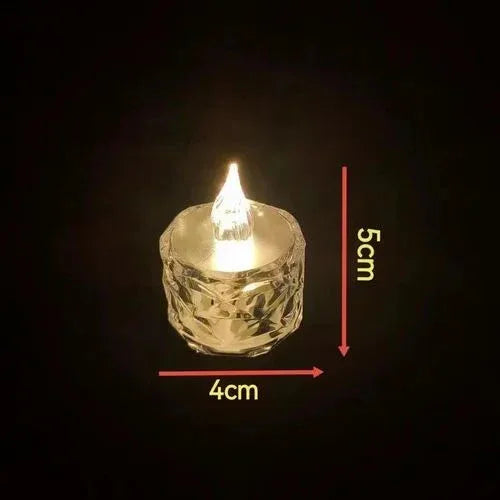 LED Flameless Candle Lights - Safe & Decorative - Clarify.pk