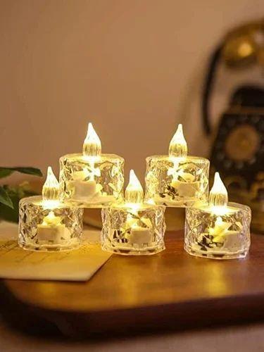LED Flameless Candle Lights - Safe & Decorative - Clarify.pk