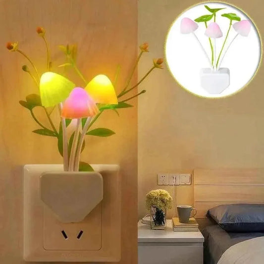 LED Mushroom Night Light with Soft Glow - Clarify.pk