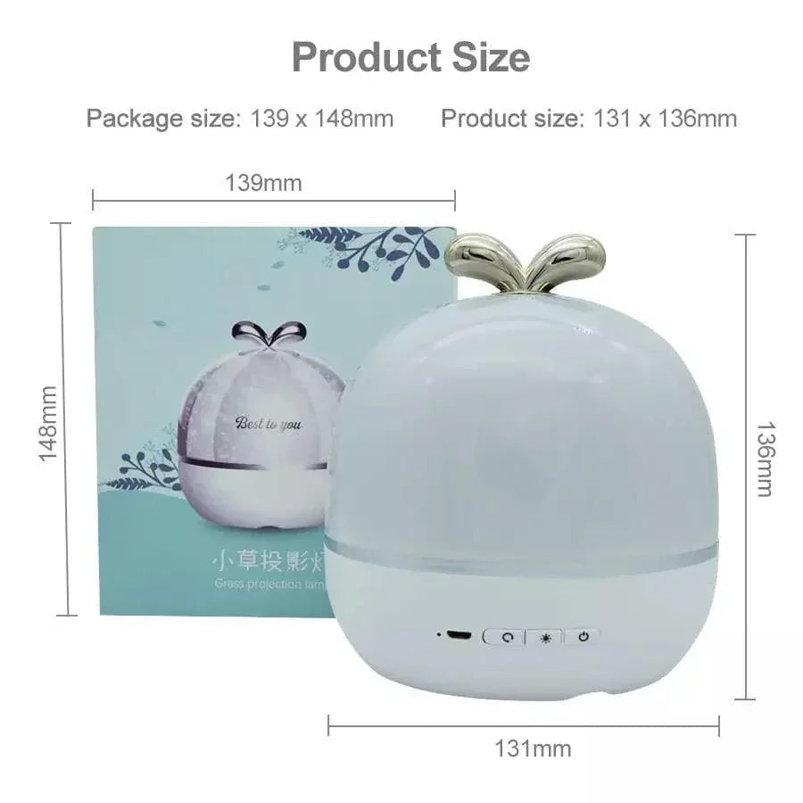 LED Night Light Projector with Unicorn Design - Clarify.pk