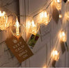 10 Pieces LED Photo Clip String Lights Star Design - Clarify.pk