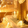 10 Pieces LED Photo Clip String Lights Star Design - Clarify.pk
