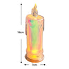 LED Pillar Candle Light with Flickering Flame - Clarify.pk