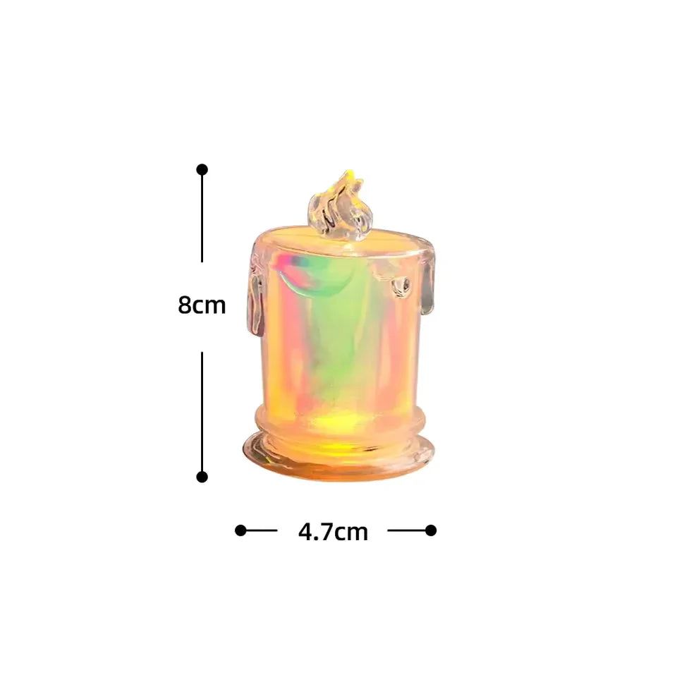 LED Pillar Candle Light with Flickering Flame - Clarify.pk