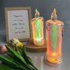 LED Pillar Candle Light with Flickering Flame - Clarify.pk