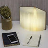 LED Wooden Book Lamp with Warm Light - Clarify.pk