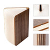 LED Wooden Book Lamp with Warm Light - Clarify.pk