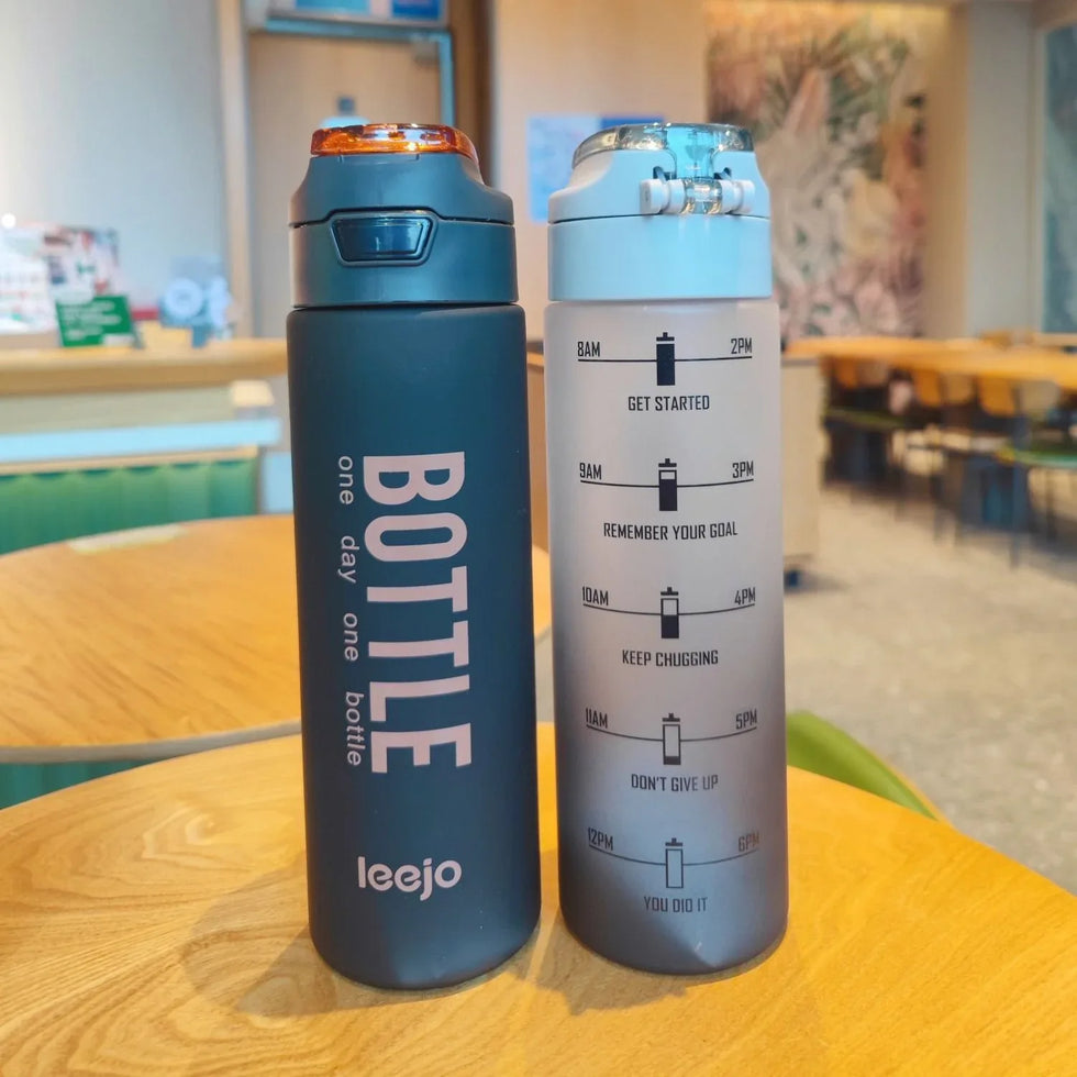 1000ml سپورٹس واٹر بوتل از Leejo - پائیدار، لیک پروف