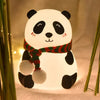 Cute Silicone Panda Lamp With Muffler - Night Light Lamp - Clarify.pk