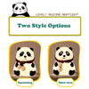 Cute Silicone Panda Lamp With Muffler - Night Light Lamp - Clarify.pk