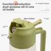 2 in 1 Leakproof Oil Dispenser Bottle for kitchen - Clarify.pk