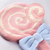 Lollipop Design Bathroom Towel with Bow