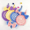 Lollipop Design Bathroom Towel with Bow