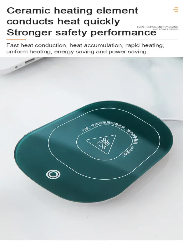 گرم کے ساتھ سیرامک ​​مگ - اسٹائلش کافی سیٹ