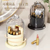 Luxury Cosmetics Storage Box with Rotating Design