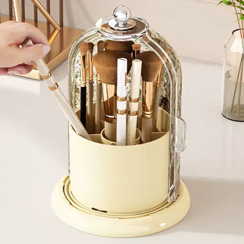 Luxury Cosmetics Storage Box with Rotating Design - Clarify.pk