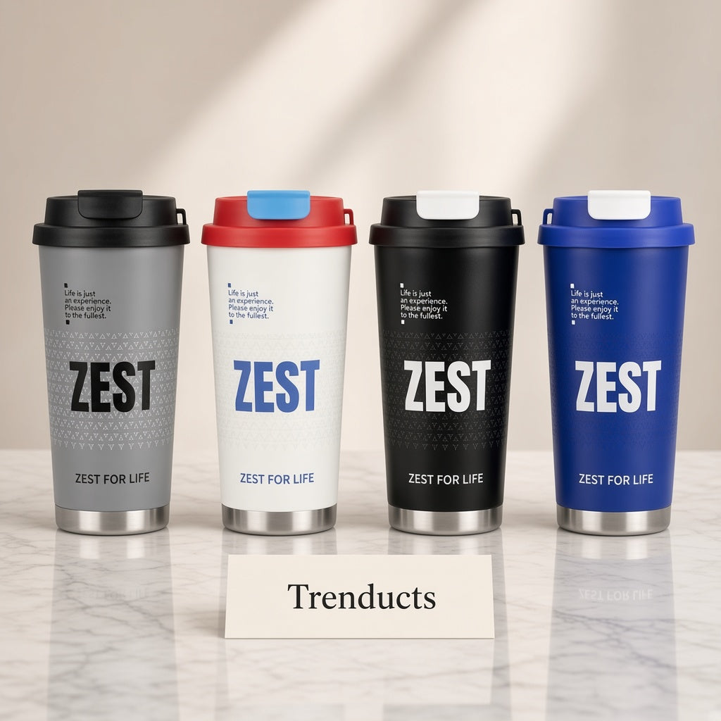 ZEST Vacuum Coffee Tumbler - 316 Steel Insulated Cup (Random)