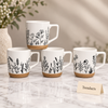 Wildflower Sketch Mug 450 ml - Black Line Art (Random)