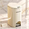 Hydraulic Pedal Dustbin with Push Button Lid