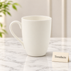 Danny Home White Mug - Tall Tapered Porcelain